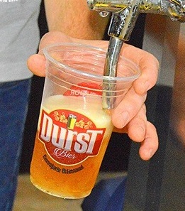 Celebração com Chopp Durst Bier
