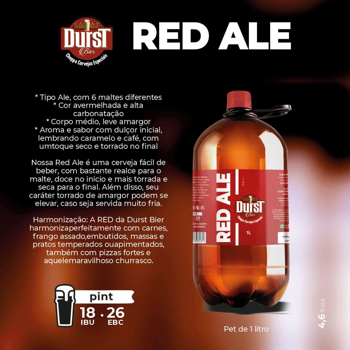 Rótulo Red Ale